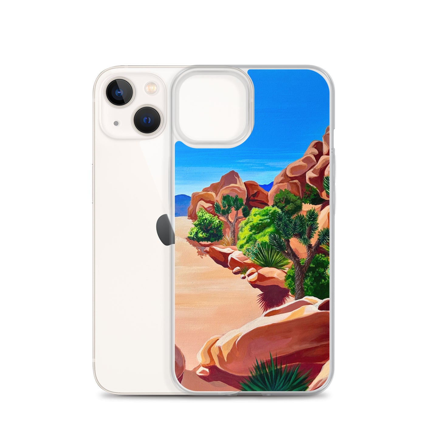 "Yucca Brevifolia" (Joshua Tree #2) National Park iPhone Case