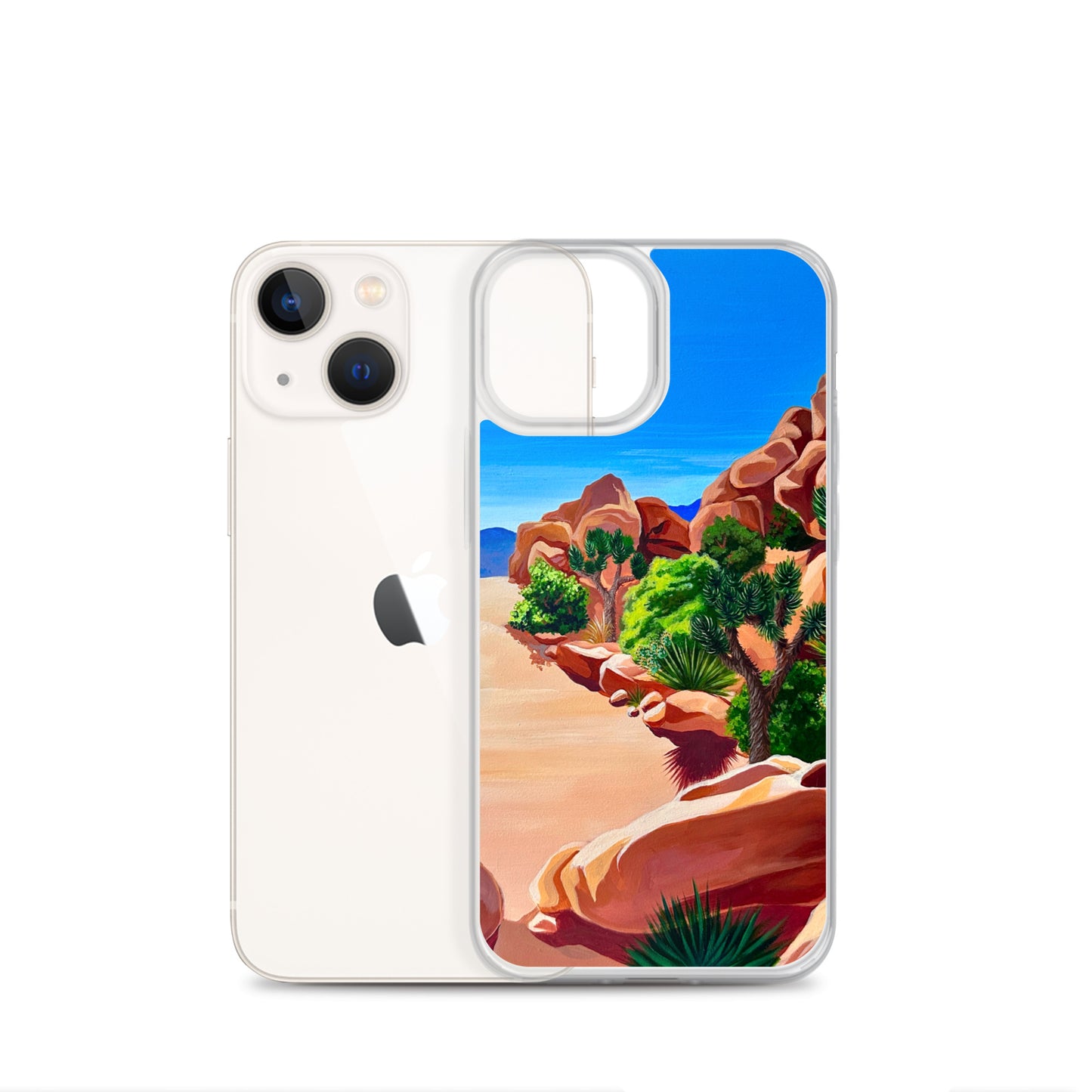 "Yucca Brevifolia" (Joshua Tree #2) National Park iPhone Case
