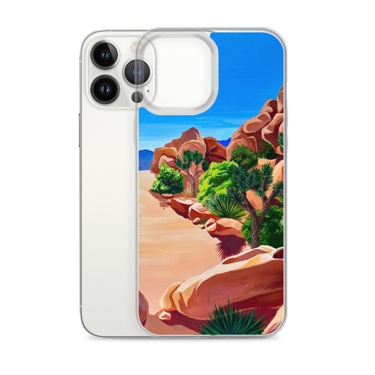 "Yucca Brevifolia" (Joshua Tree #2) National Park iPhone Case