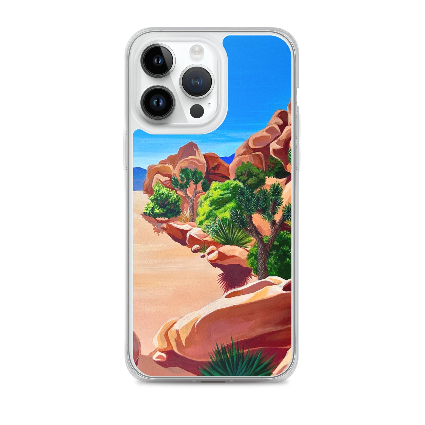 "Yucca Brevifolia" (Joshua Tree #2) National Park iPhone Case