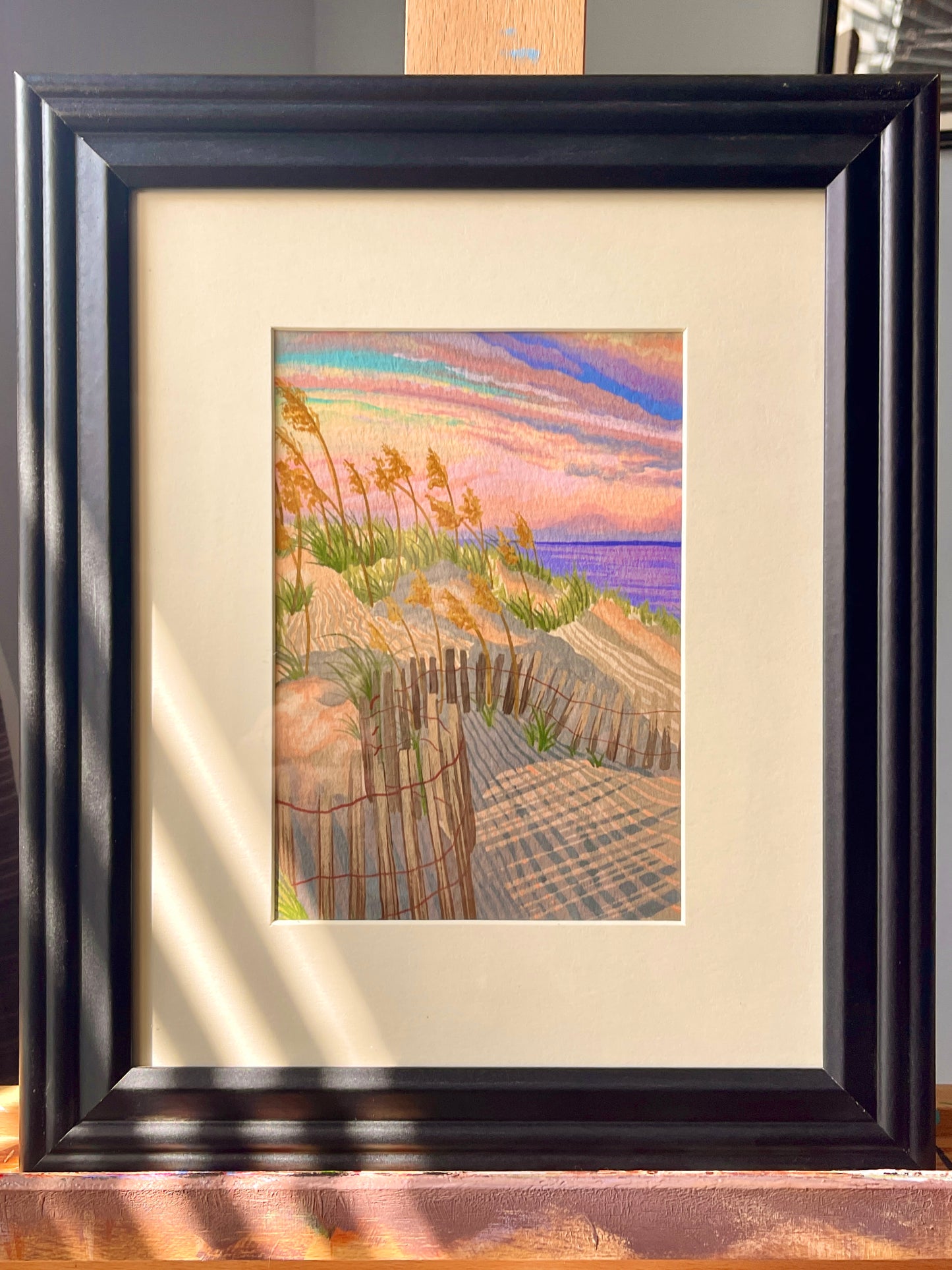 "Second Beach, Rhode Island" Original Painting