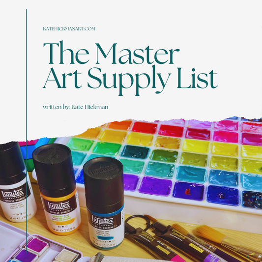 The Master Art Supply List