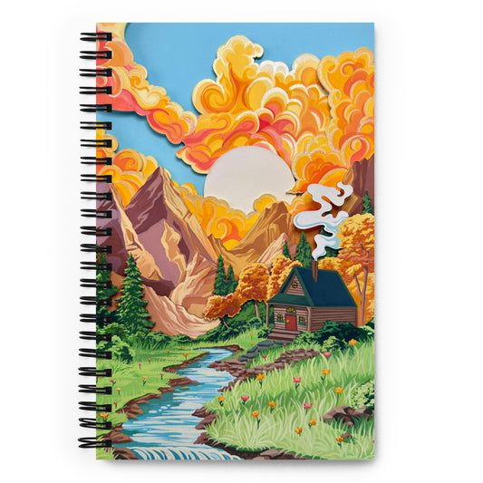 "Cabin in Bloom" Notebook