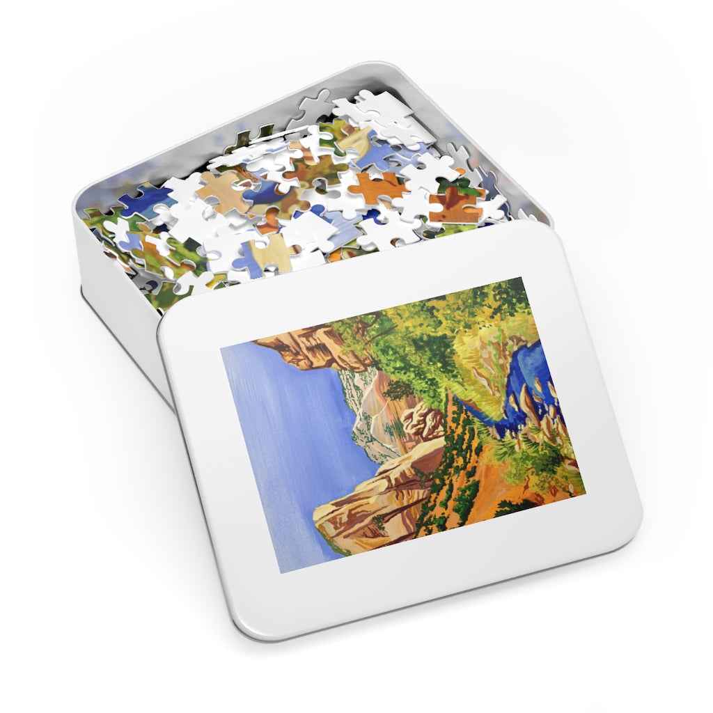 Zion River Valley Jigsaw Puzzle (500 pcs)
