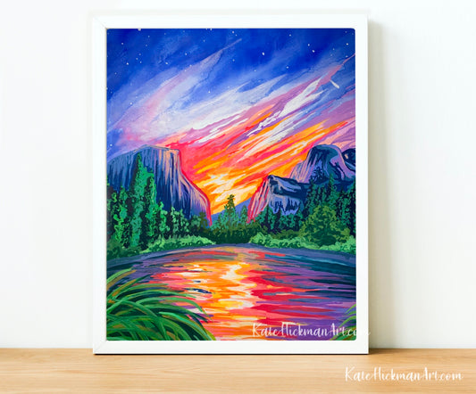 Yosemite National Park Print