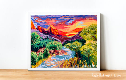 Zion National Park Print