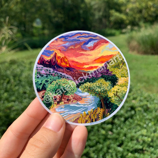 Zion National Park Stickers