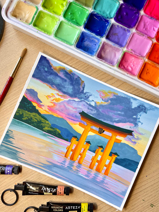 Miyajima Original Painting