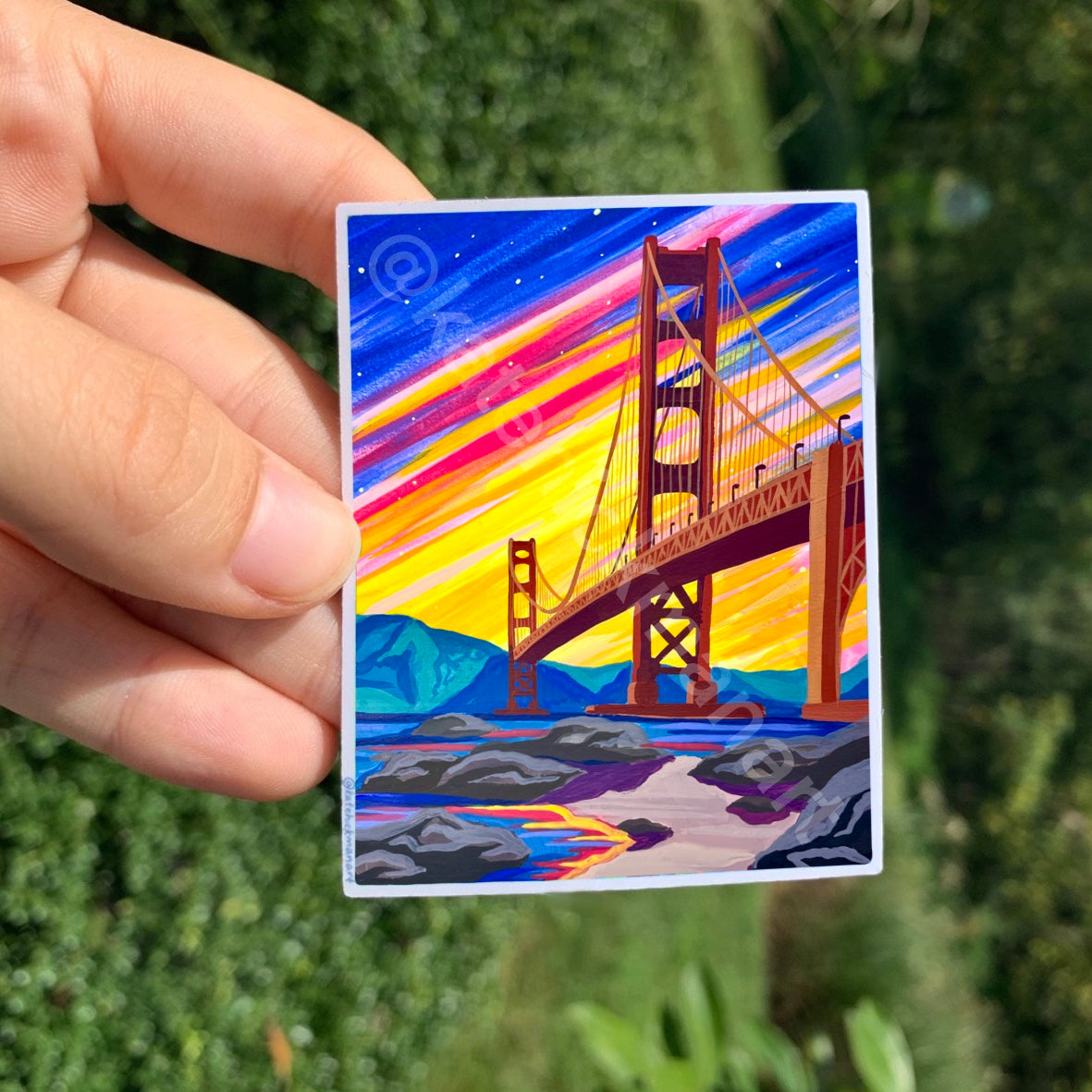 "San Francisco" Sticker