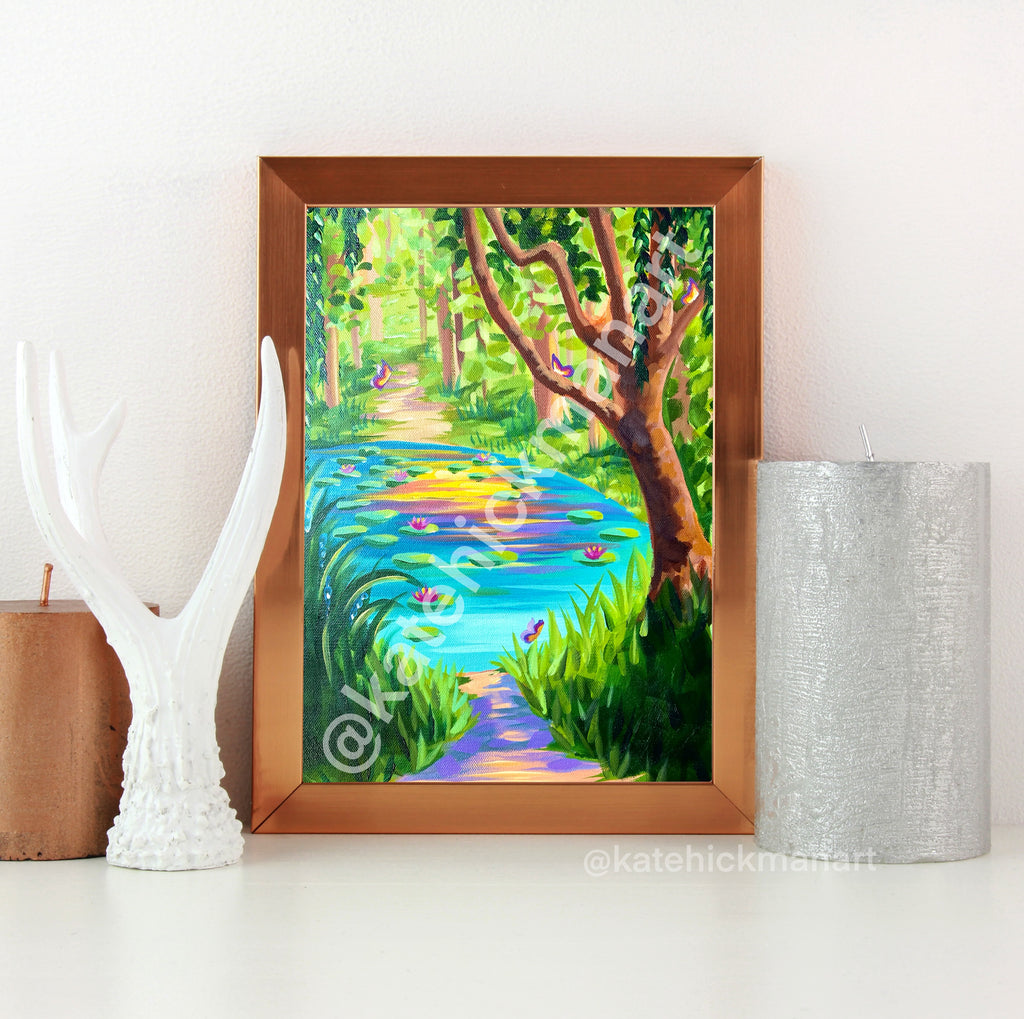 The Lake Print